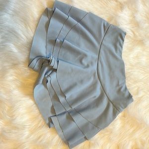 Mini light blue skort from SHEIN